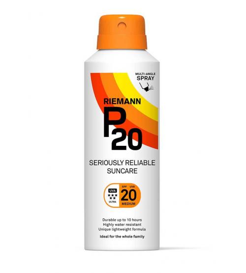 P20 Once A Day Sun Protection Continuous Spray SPF 20 150ml